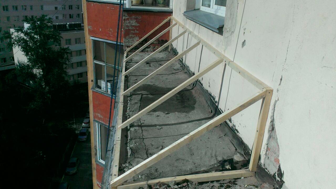 Ремонт крыши балкона на последнем этаже цена в Минске